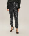 Jogger Cargo Efecto Piel,NEGRO